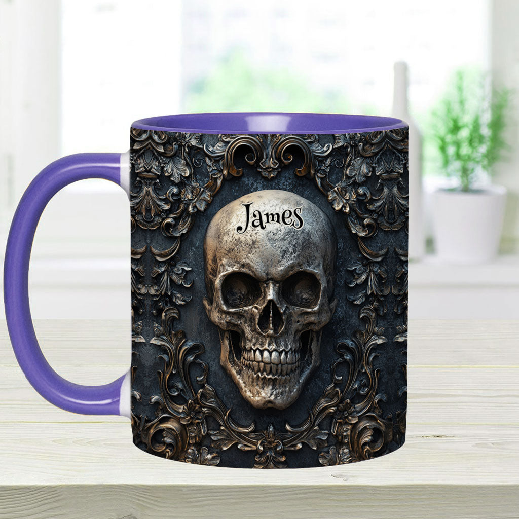 Awsome Skull - Personalized Skull Accent Mug