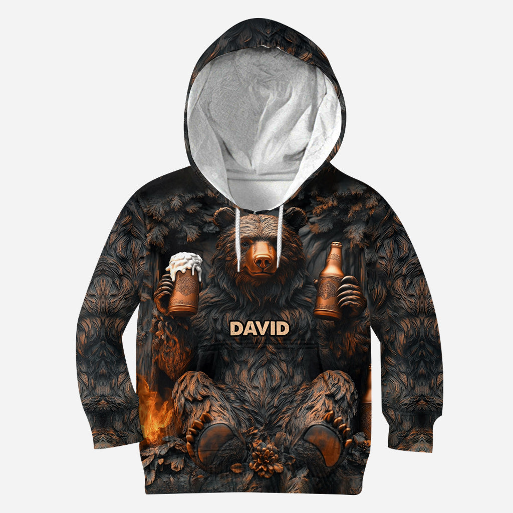 Je déteste les gens - T-shirt de camping personnalisé