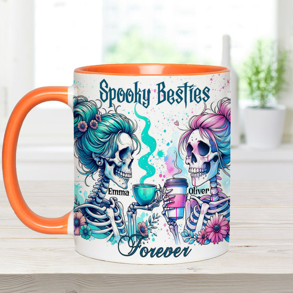 Meilleures amies pour toujours - Mug personnalisé « Spooky Besties Forever »