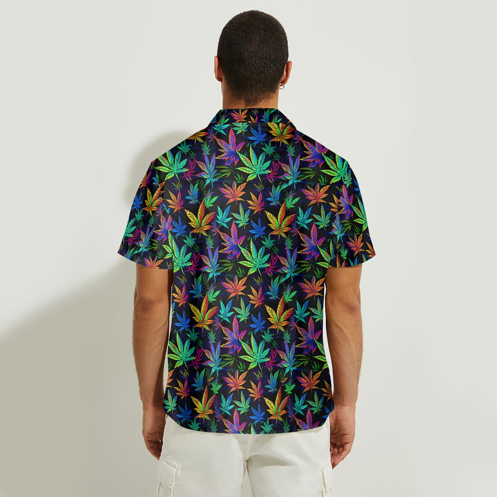 Chemise hawaïenne personnalisée et colorée « 420 »