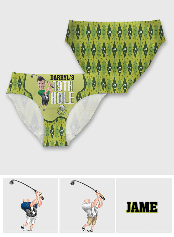 19th Hole - Personalized Golf Women's Briefs