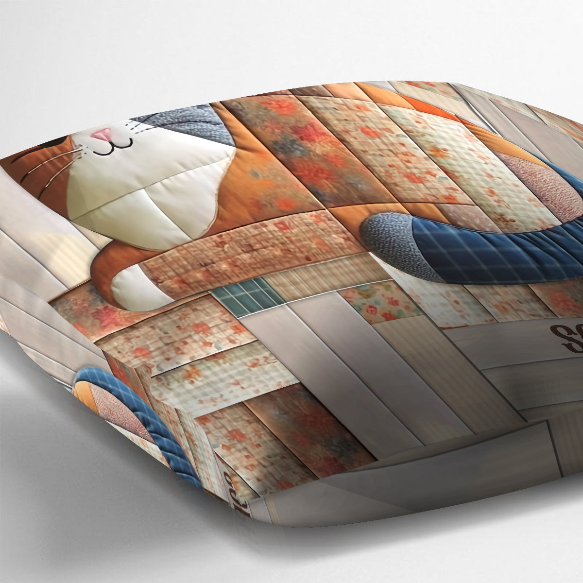 Coussin décoratif personnalisé Chat mignon