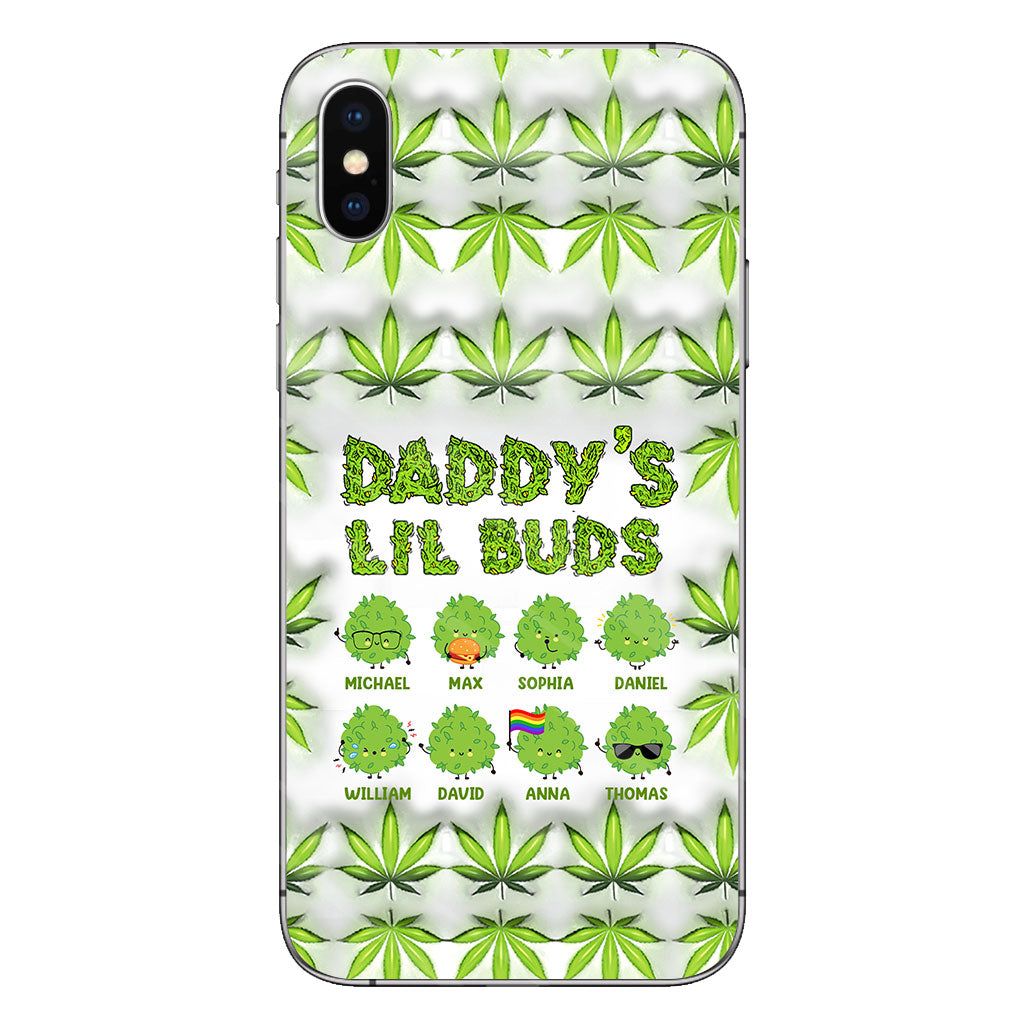 Le papa le plus cool du monde - Coque de téléphone transparente personnalisée pour papa