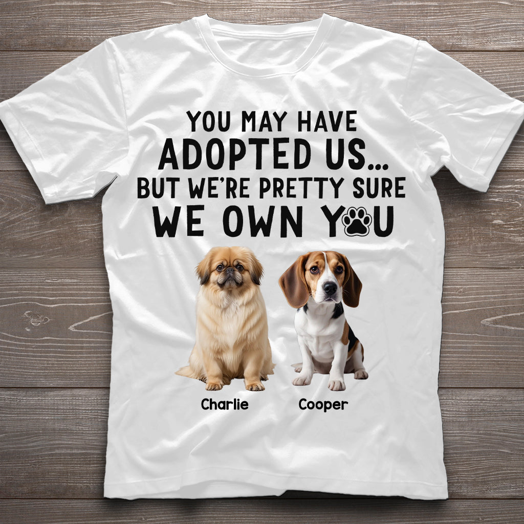Je suis presque sûr que tu m'appartiens - T-shirt et sweat à capuche personnalisés pour chien