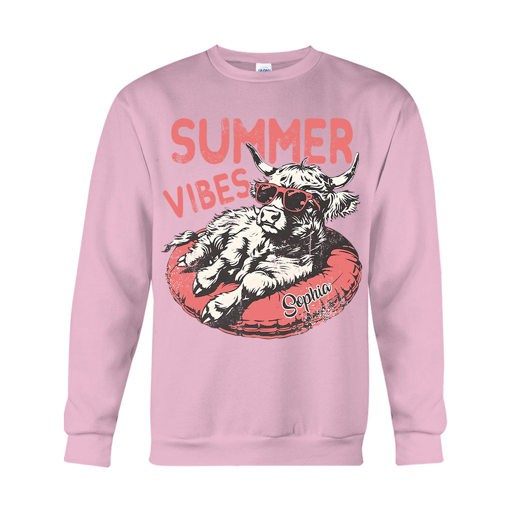 Summer Vibes - Personalized T-shirt And Hoodie
