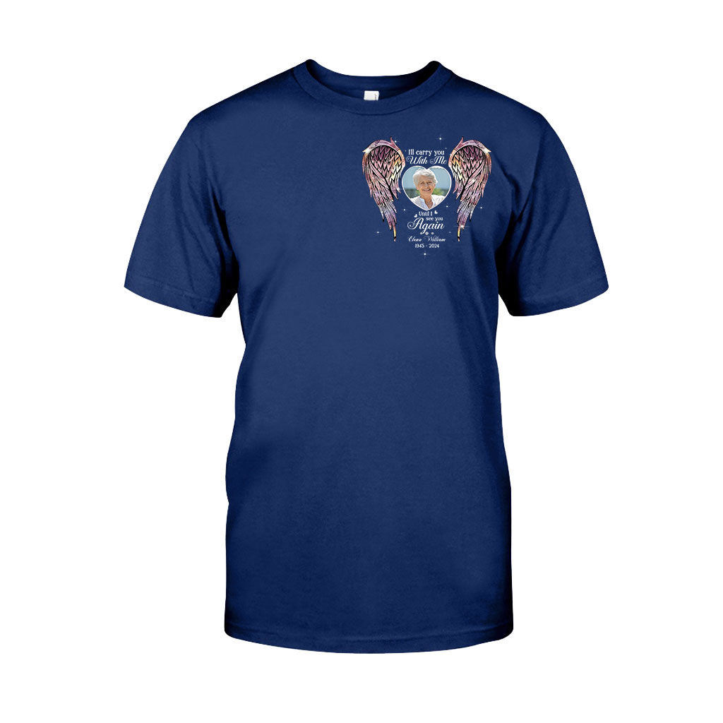 Ailes commémoratives Tes ailes étaient prêtes, mais mon cœur ne l'était pas - T-shirt et sweat à capuche commémoratifs personnalisés