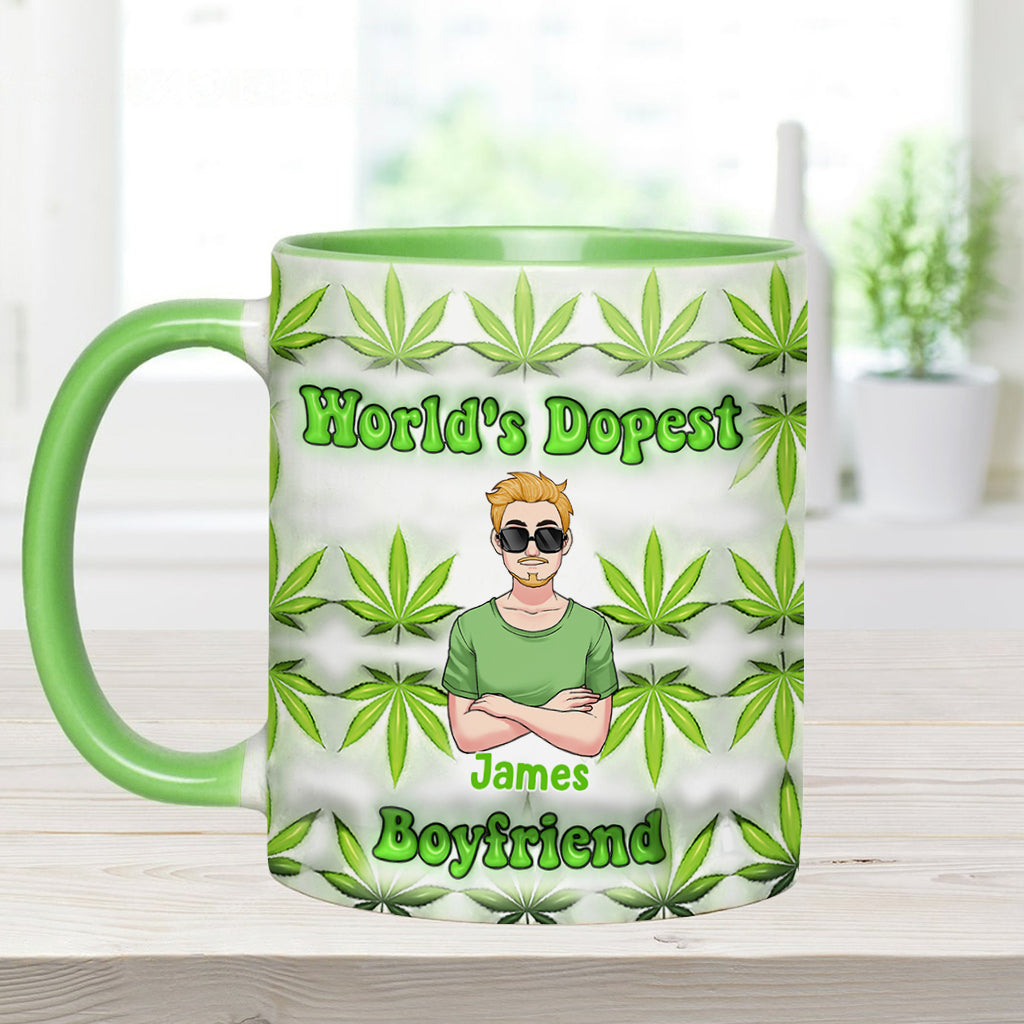 Meilleures Amies - Mug personnalisé avec une touche cannabis
