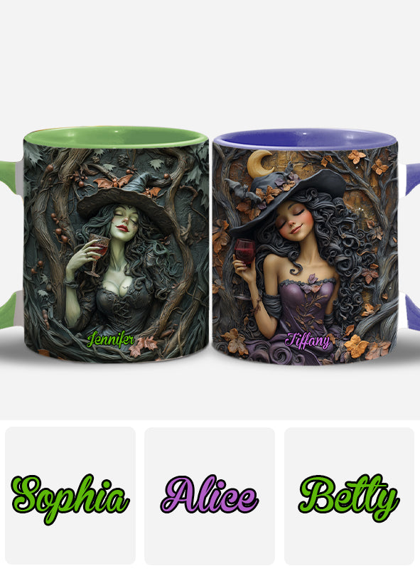 À votre santé, sorcières ! - Mug personnalisé à motif sorcière
