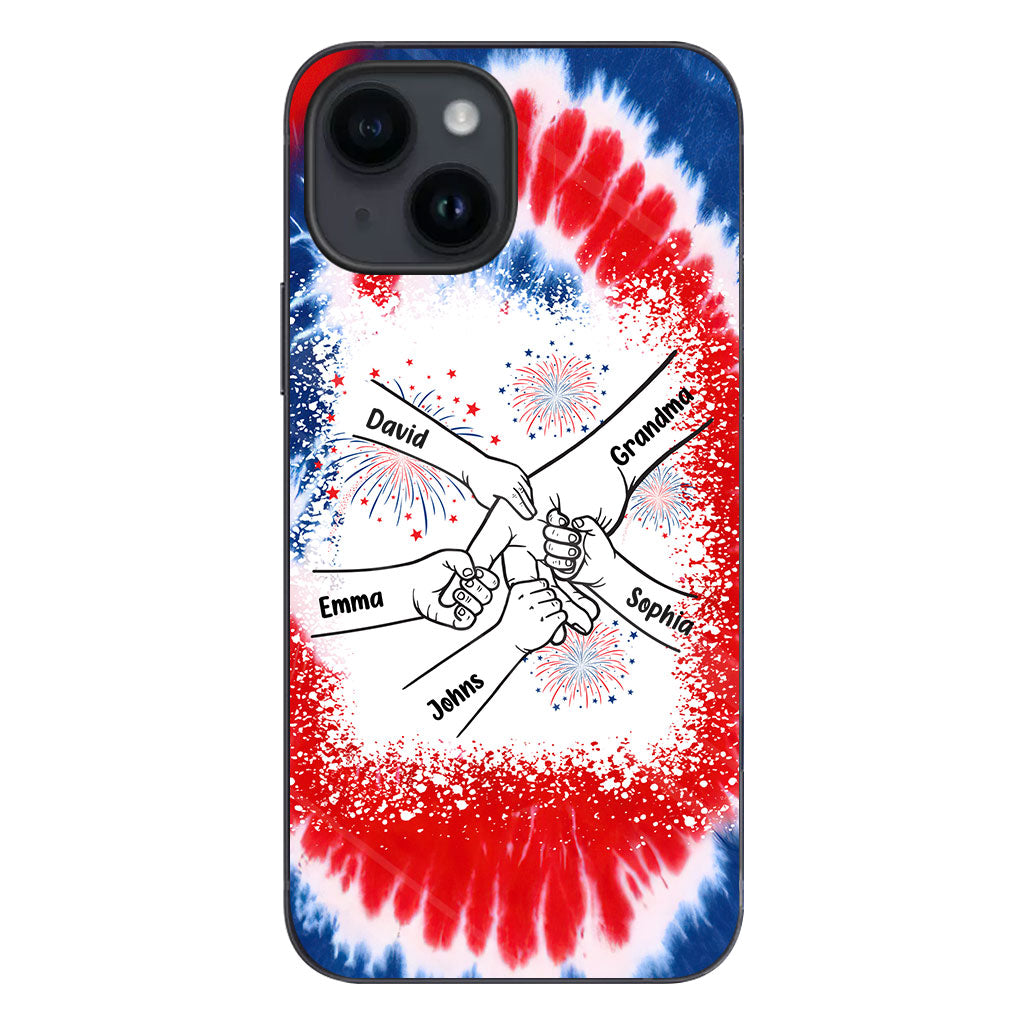 Grandma's Life 4th Of July - Personalized Grandma Phone Case