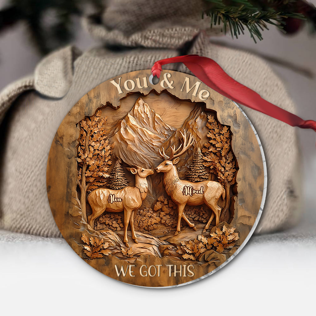 We Got This - Personalized Couple Ornament