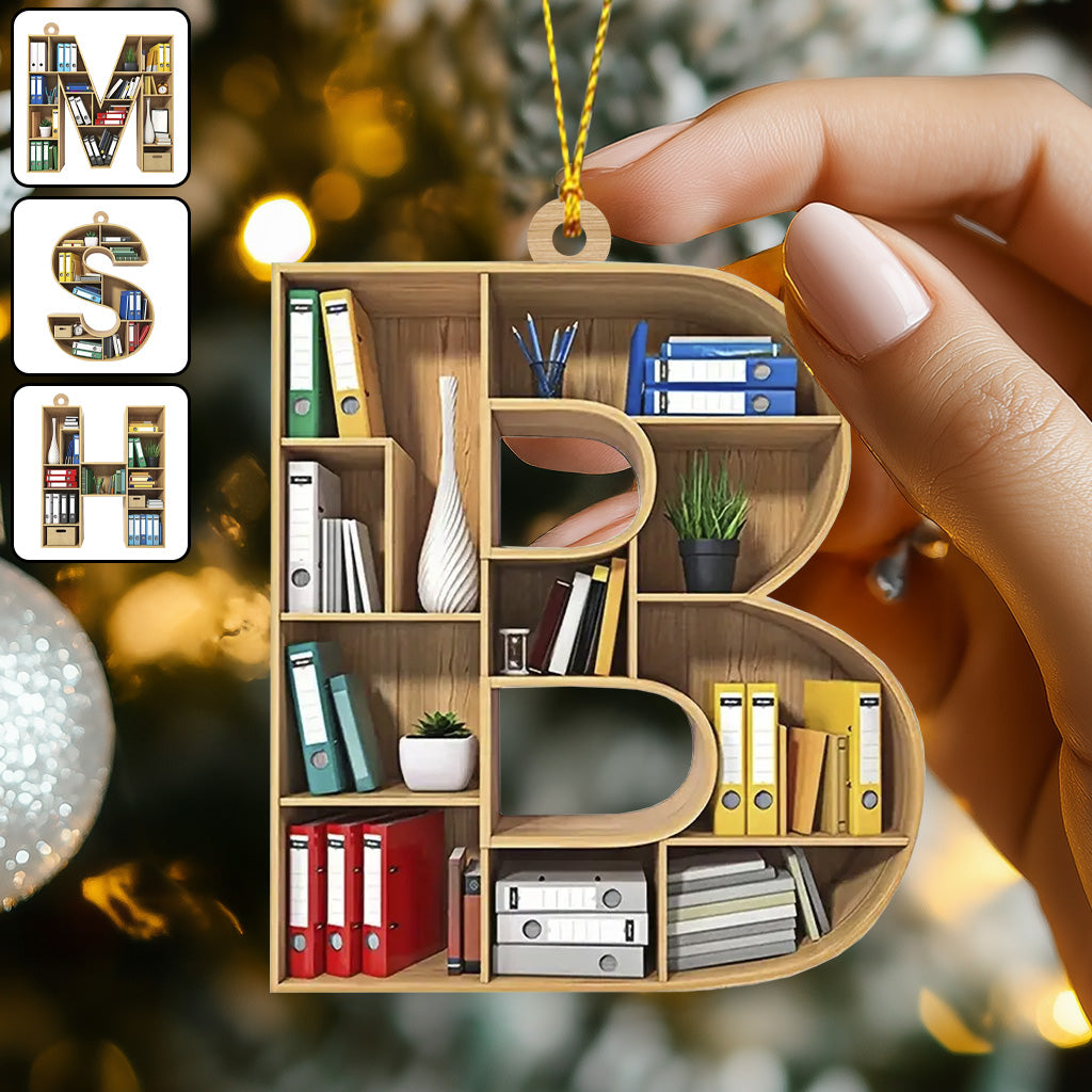 Beautiful Letters - Personalized Teacher Ornament