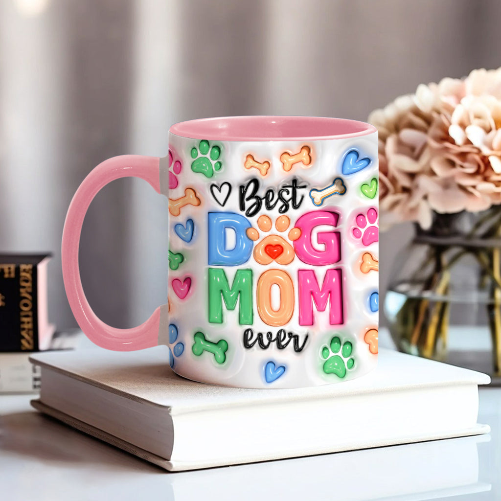 Vie de maman de chien - Mug personnalisé avec motif chien