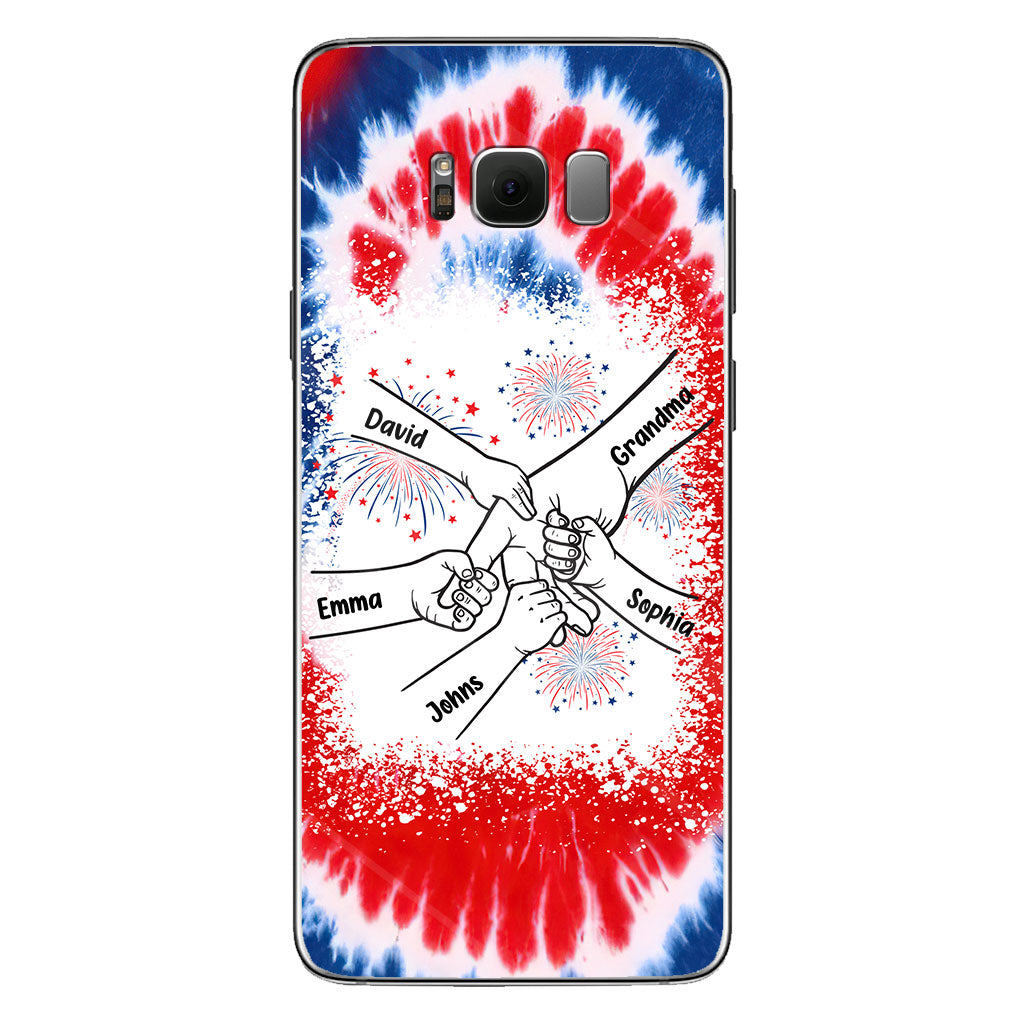 Grandma's Life 4th Of July - Personalized Grandma Phone Case