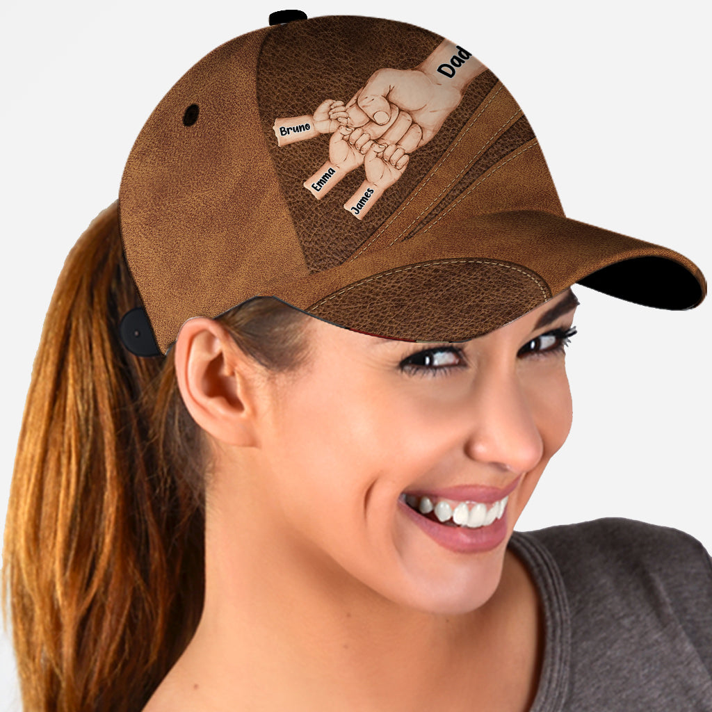 Meilleur papa du monde - Casquette classique personnalisée pour papa