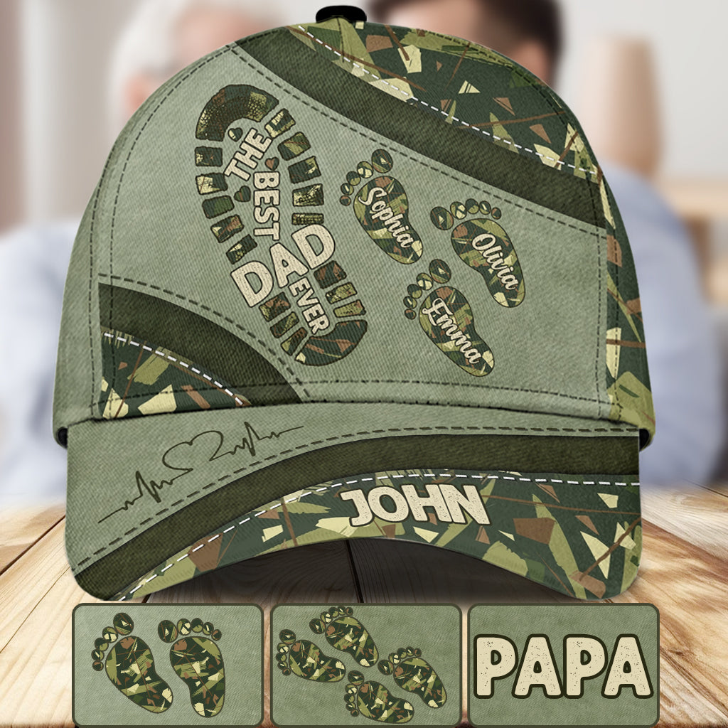 The Best Dad/ Grandpa... Ever - Personalized Father Classic Cap