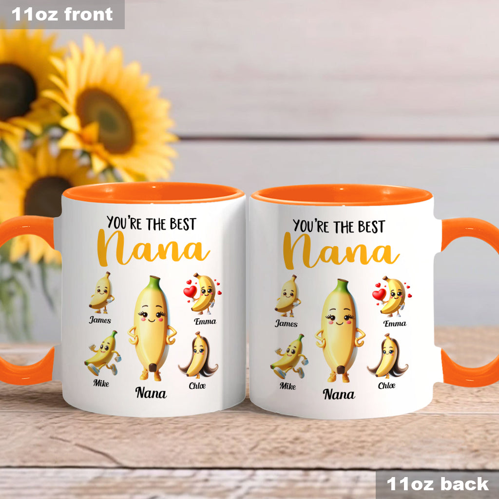 Meilleure grand-mère du monde - Mug personnalisé « Grand-mère »