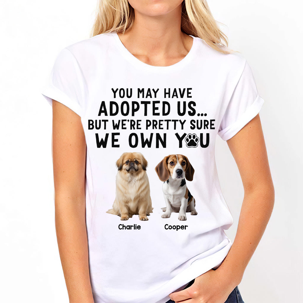 Je suis presque sûr que tu m'appartiens - T-shirt et sweat à capuche personnalisés pour chien