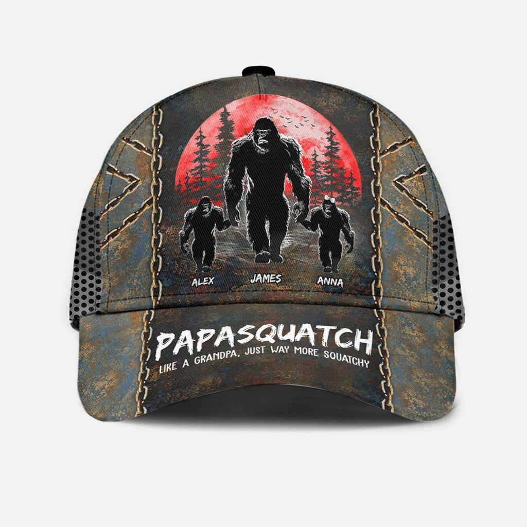 Grandpasquatch - Casquette classique personnalisée pour papa