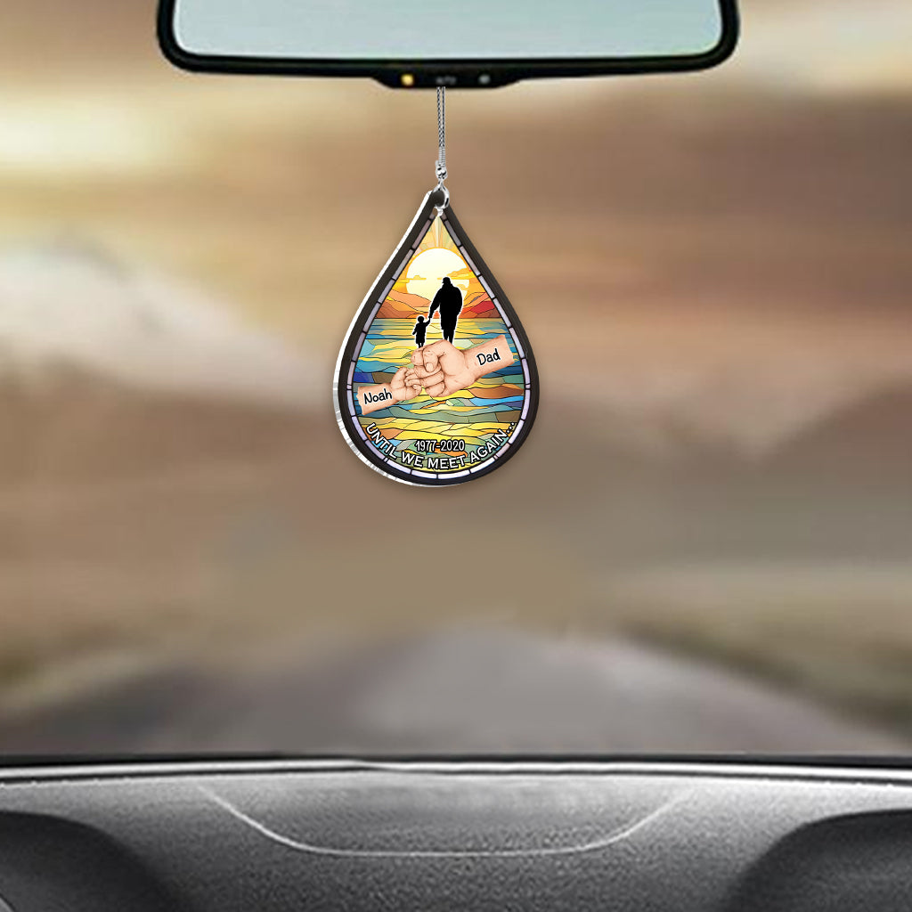 Jusqu'à ce que nous nous revoyions - Ornement de voiture commémoratif personnalisé