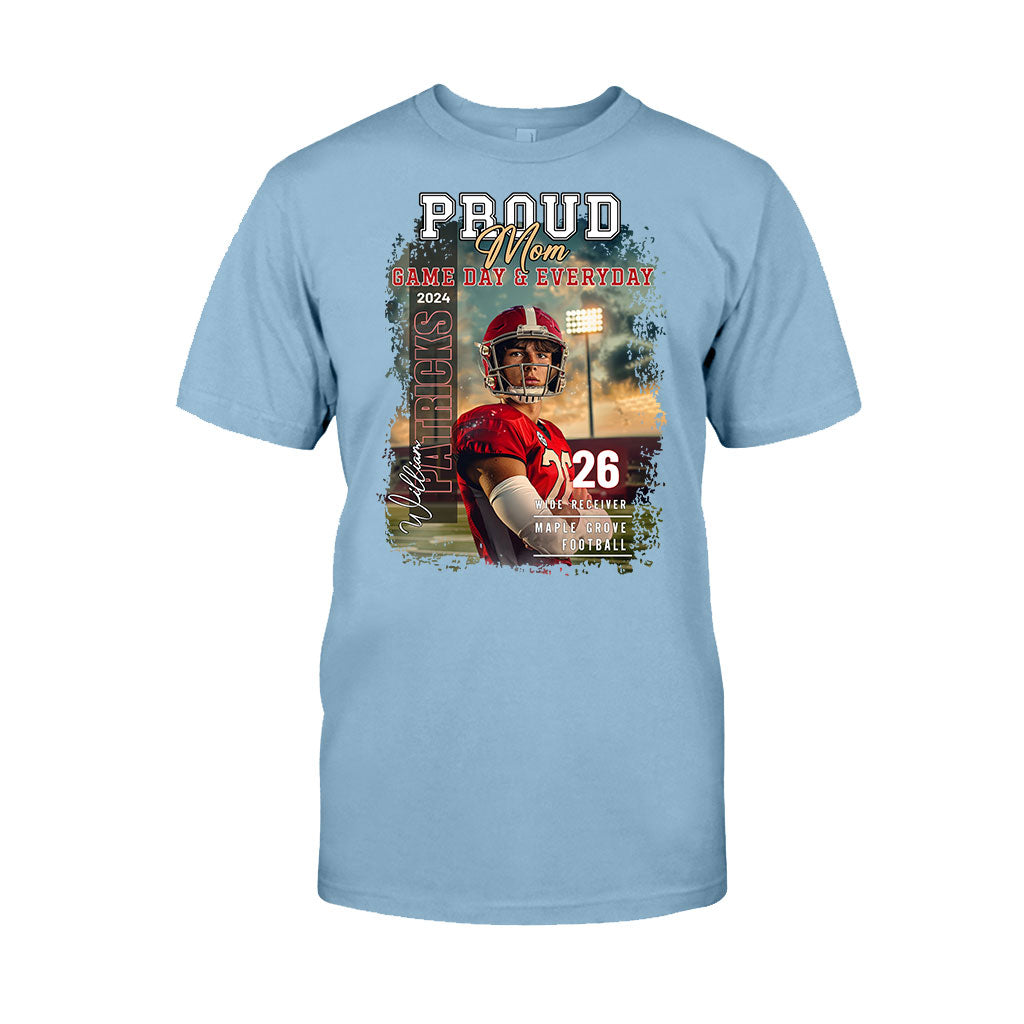 Maman/Papa/... Jour de match et au quotidien - T-shirt et sweat à capuche de football personnalisés
