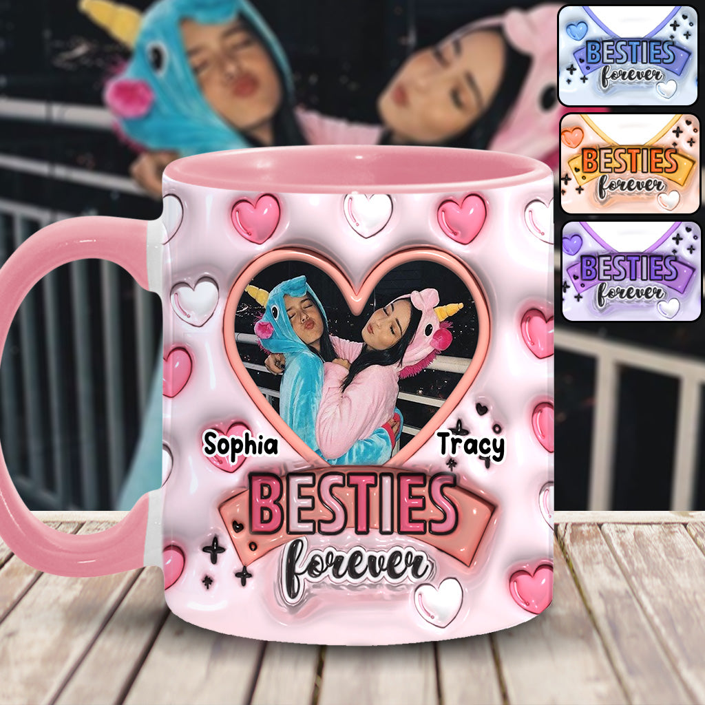 Meilleures amies pour toujours - Mug personnalisé « Meilleures amies »