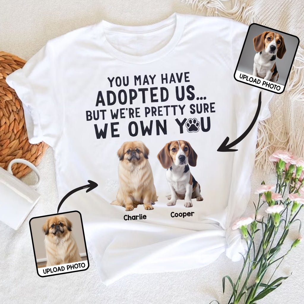 Je suis presque sûr que tu m'appartiens - T-shirt et sweat à capuche personnalisés pour chien