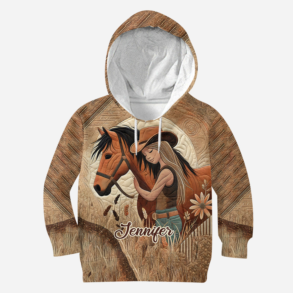 Amoureux des chevaux - T-shirt personnalisé avec motif cheval