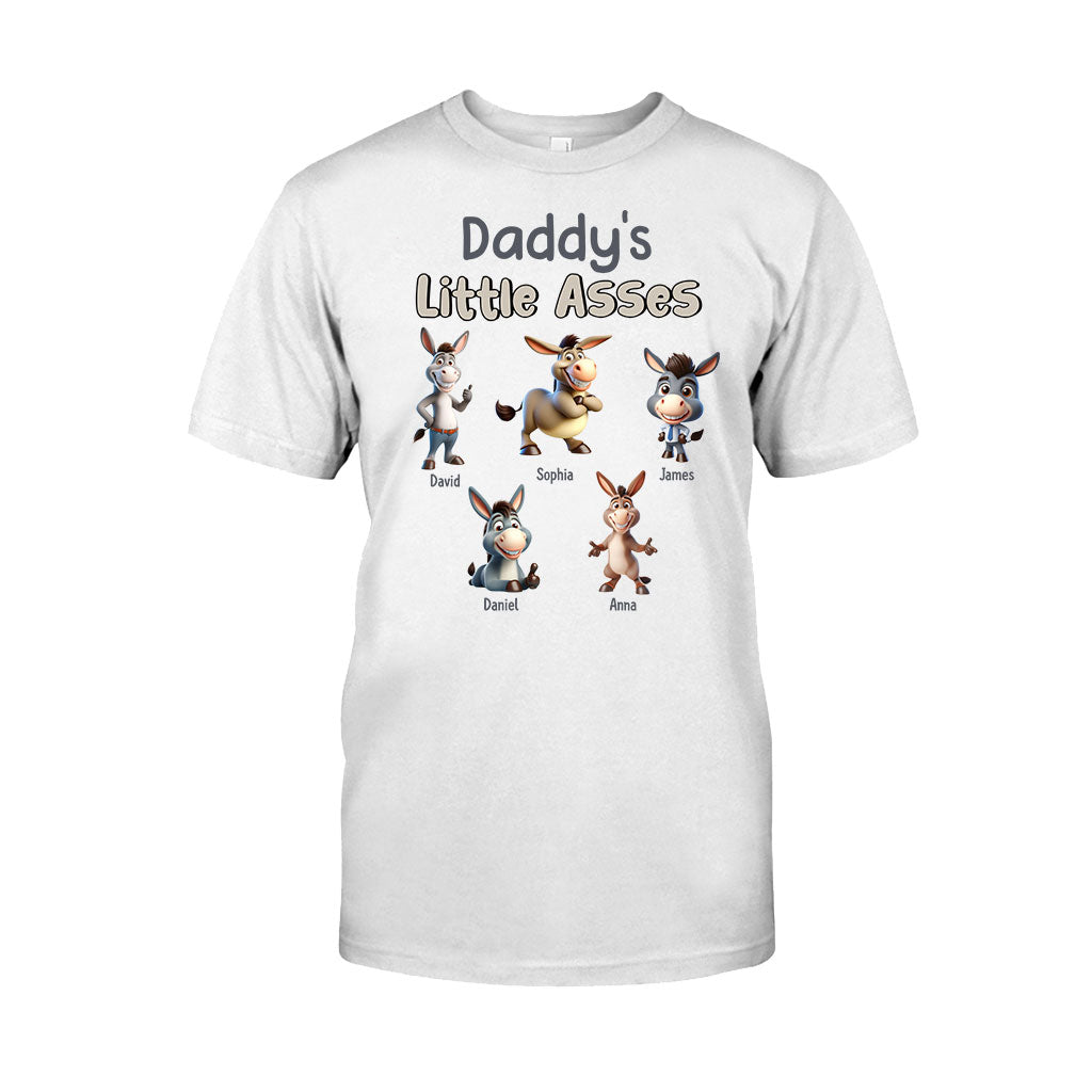 Les petits chéris de papa - T-shirt et sweat à capuche personnalisés pour papa