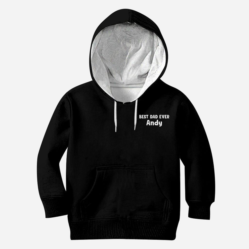 T-shirt « Road On The Back Massage Game » - T-shirt personnalisé pour papa