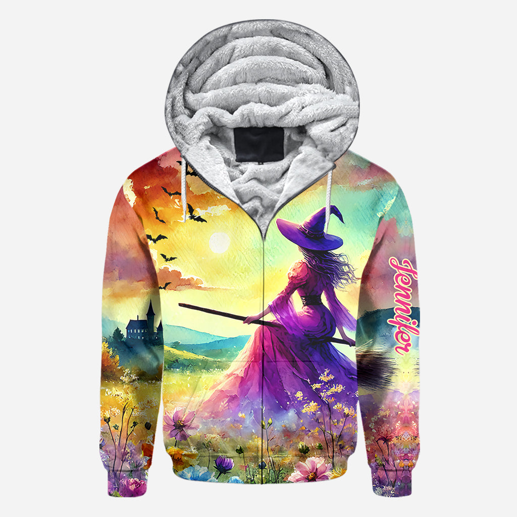 Belle Sorcière - T-shirt personnalisé Sorcière - Motif intégral