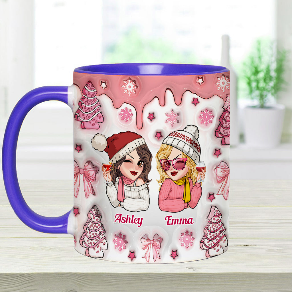 Meilleures amies du monde - Mug personnalisé Bestie Accent Mug