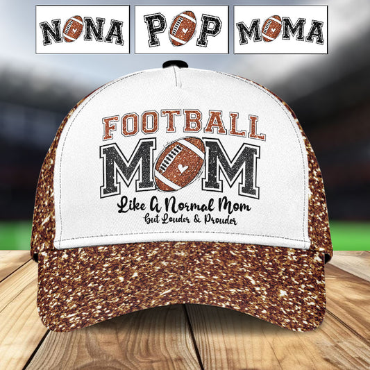 Maman de footballeur - Casquette de football classique personnalisée