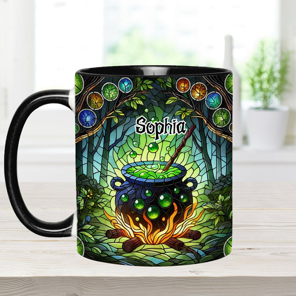 Chaudron de sorcière - Mug personnalisé à motif sorcière