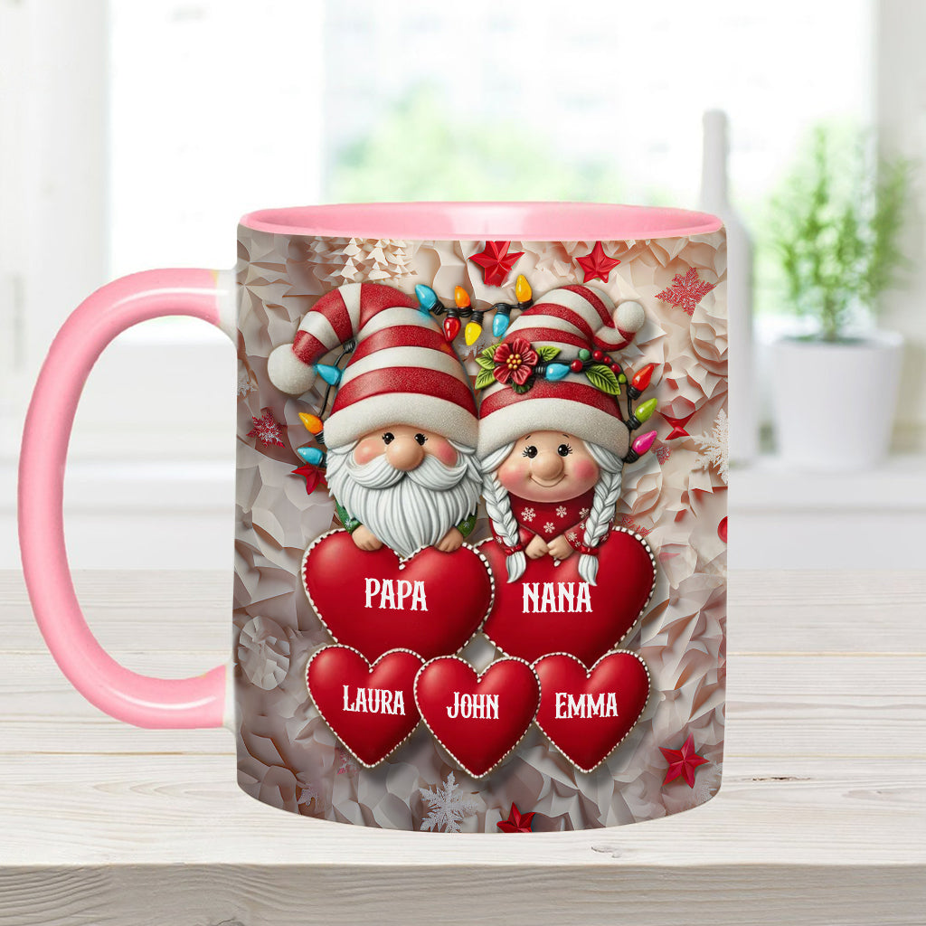 J'aime ma famille - Mug personnalisé « J'aime ma famille »