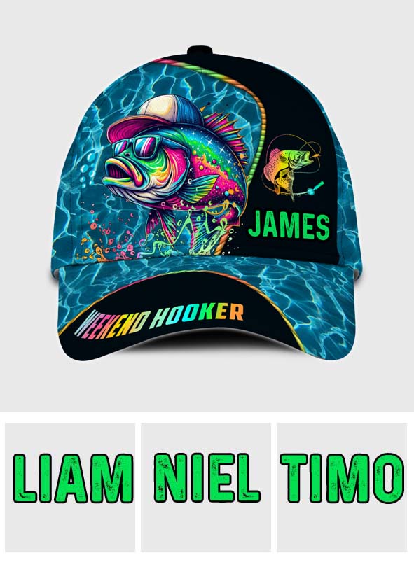 Casquette de pêche classique personnalisée Weekend Hooker