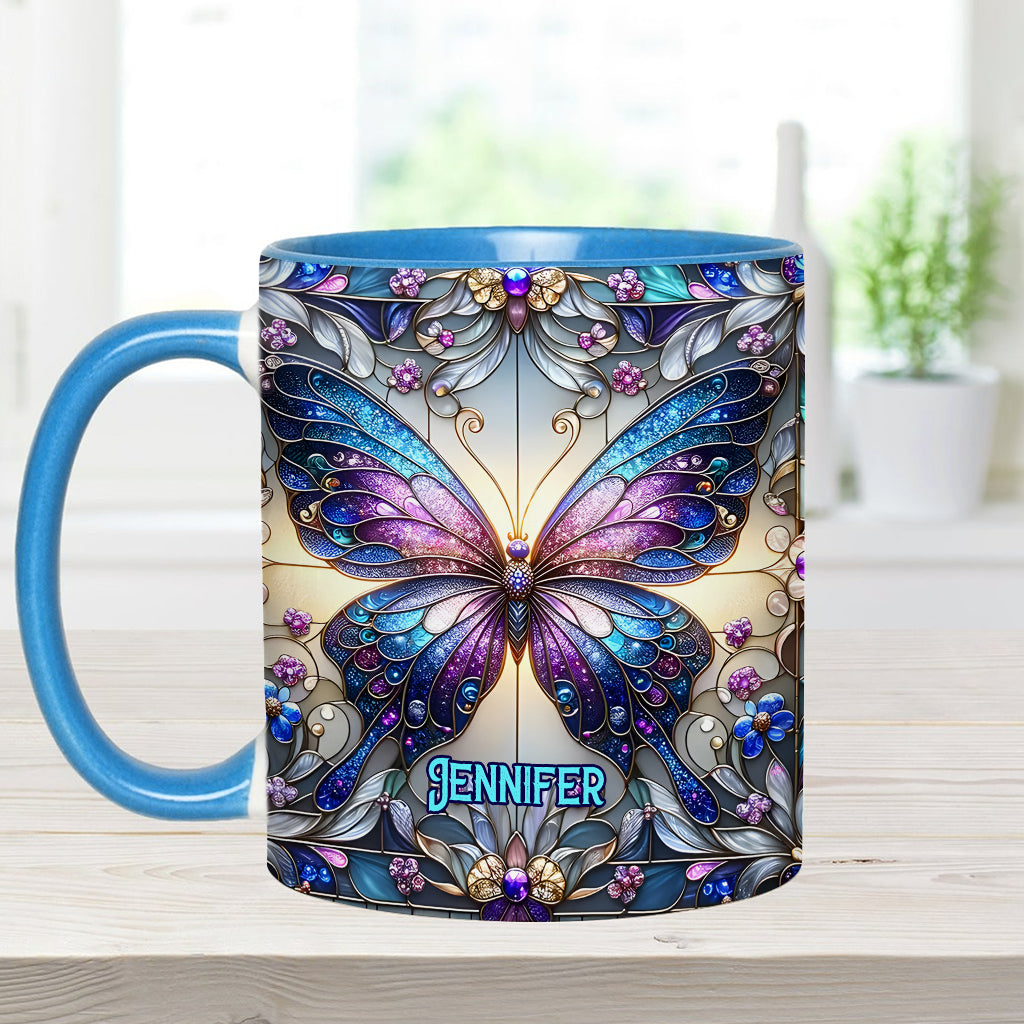 Mug personnalisé à motif papillon - Magnifique papillon