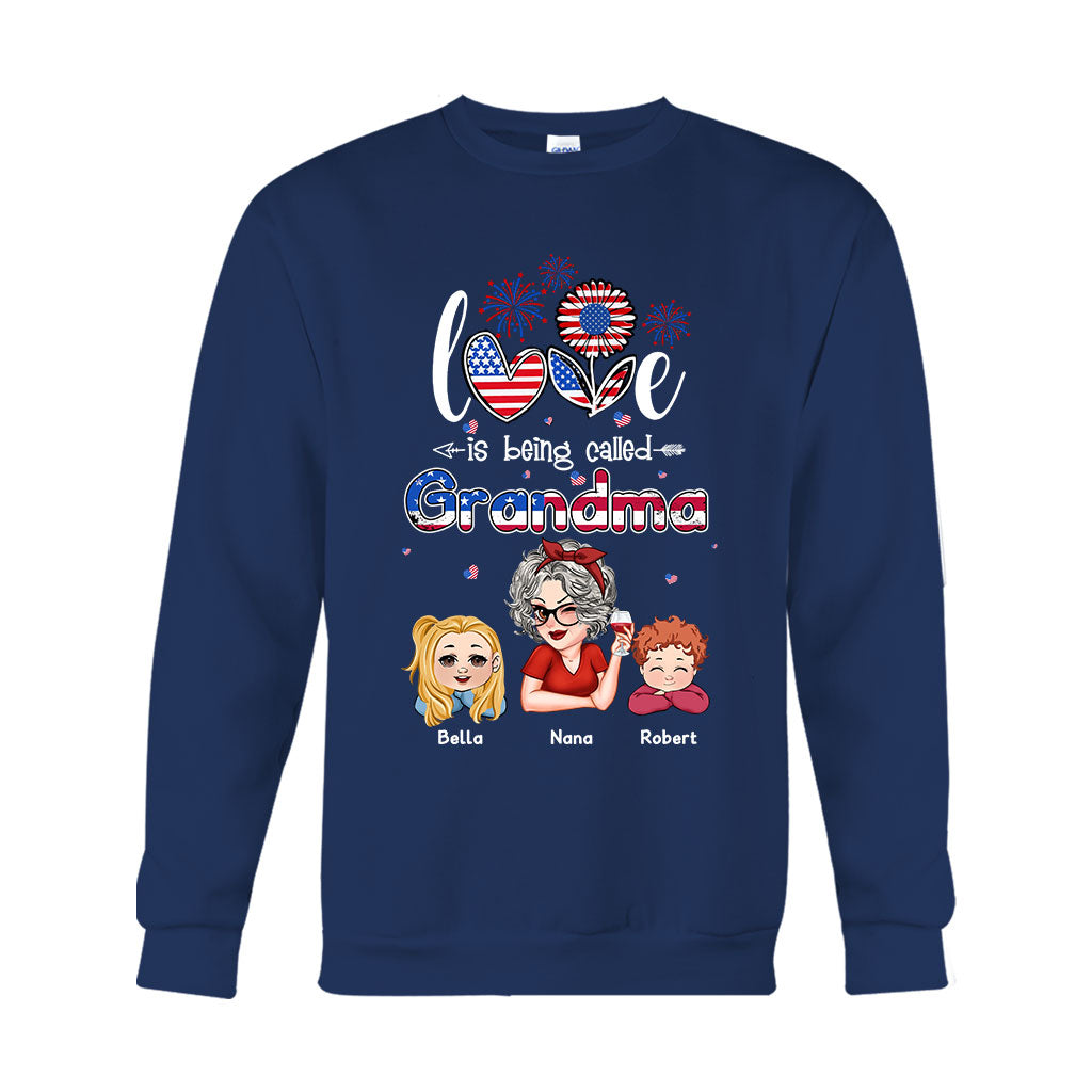 Heureuse d'être appelée Nana Grandpa Gigi - T-shirt et sweat à capuche personnalisés pour grand-mère