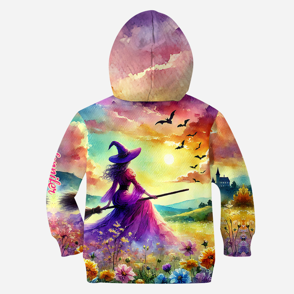 Belle Sorcière - T-shirt personnalisé Sorcière - Motif intégral