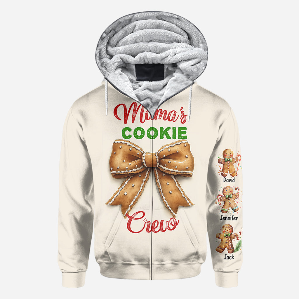 L'équipe de biscuits de grand-mère - T-shirt personnalisé « Maman »