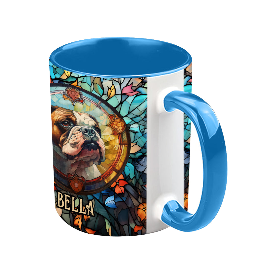 Love My Dog - Personalized Dog Accent Mug