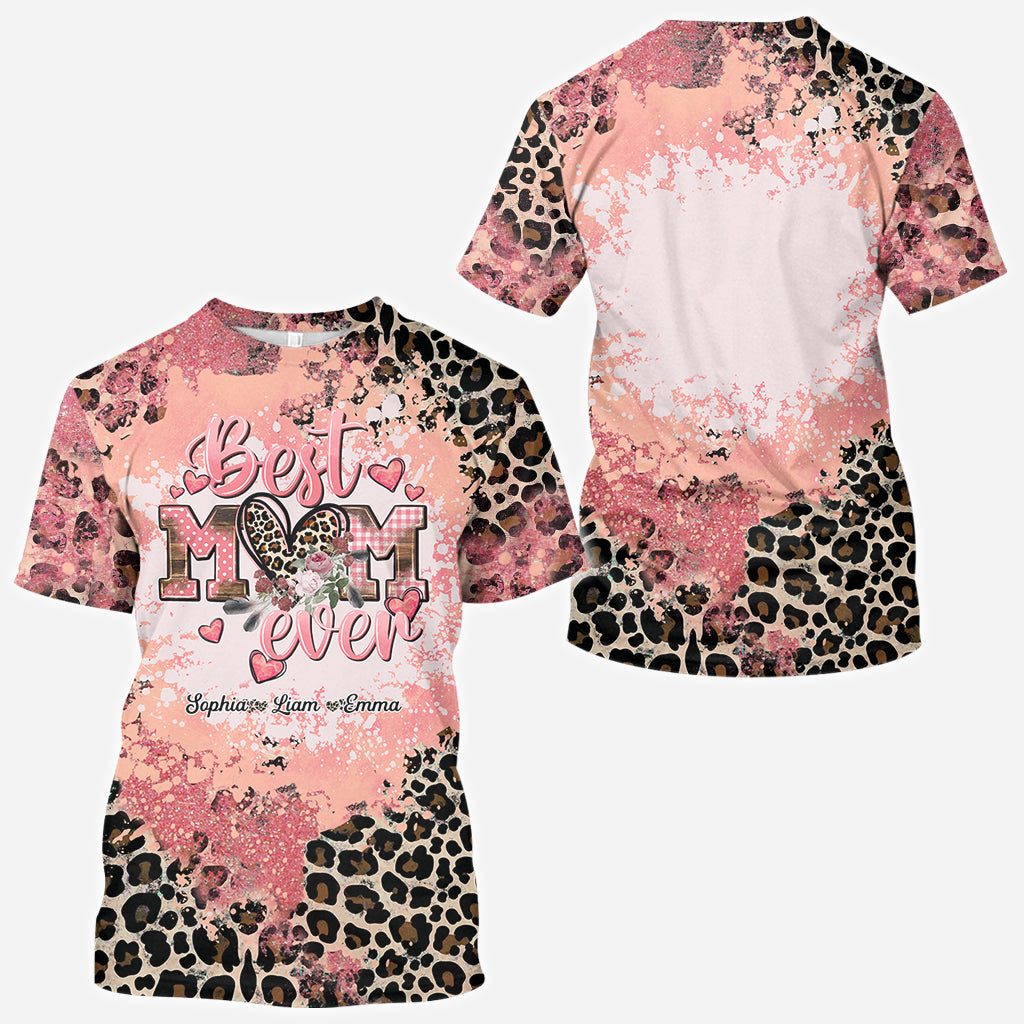 Meilleure maman du monde - T-shirt personnalisé « Maman »