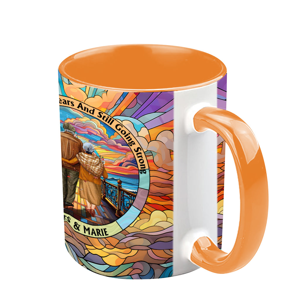 Still Going Strong - Personalized Couple Accent Mug