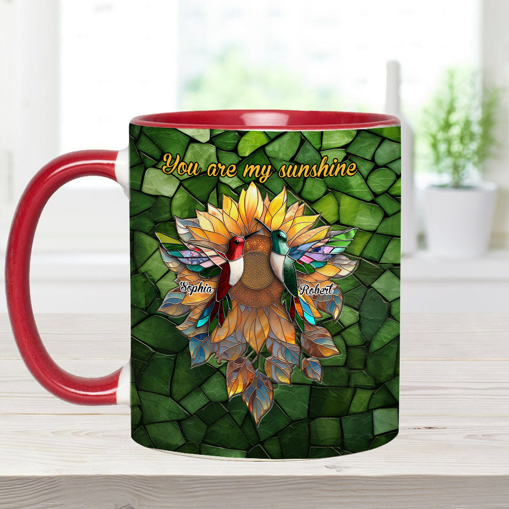 Tu es mon rayon de soleil - Mug personnalisé pour couple