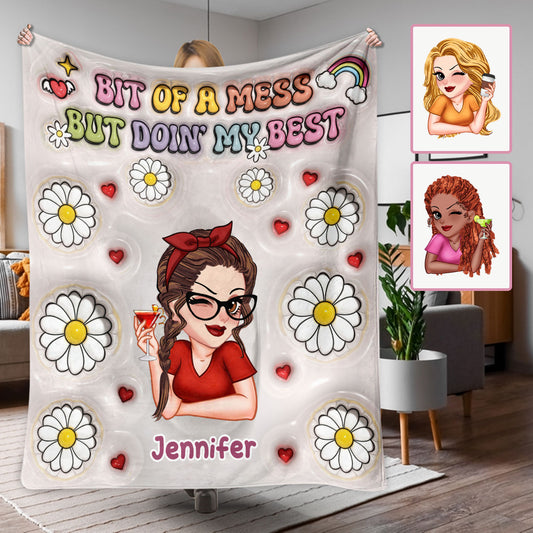 Je fais de mon mieux - Couverture personnalisée