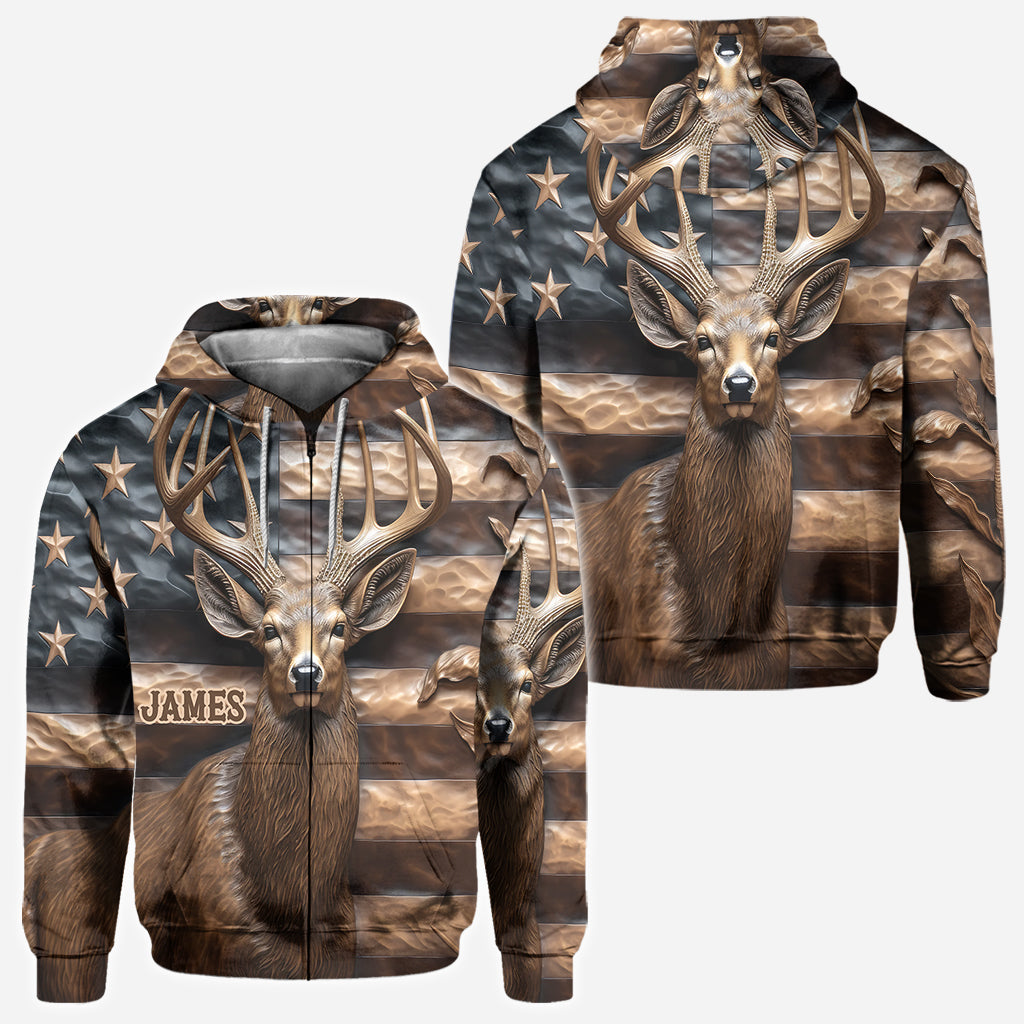 Love Hunting - Personalized Hunting All Over Shirt