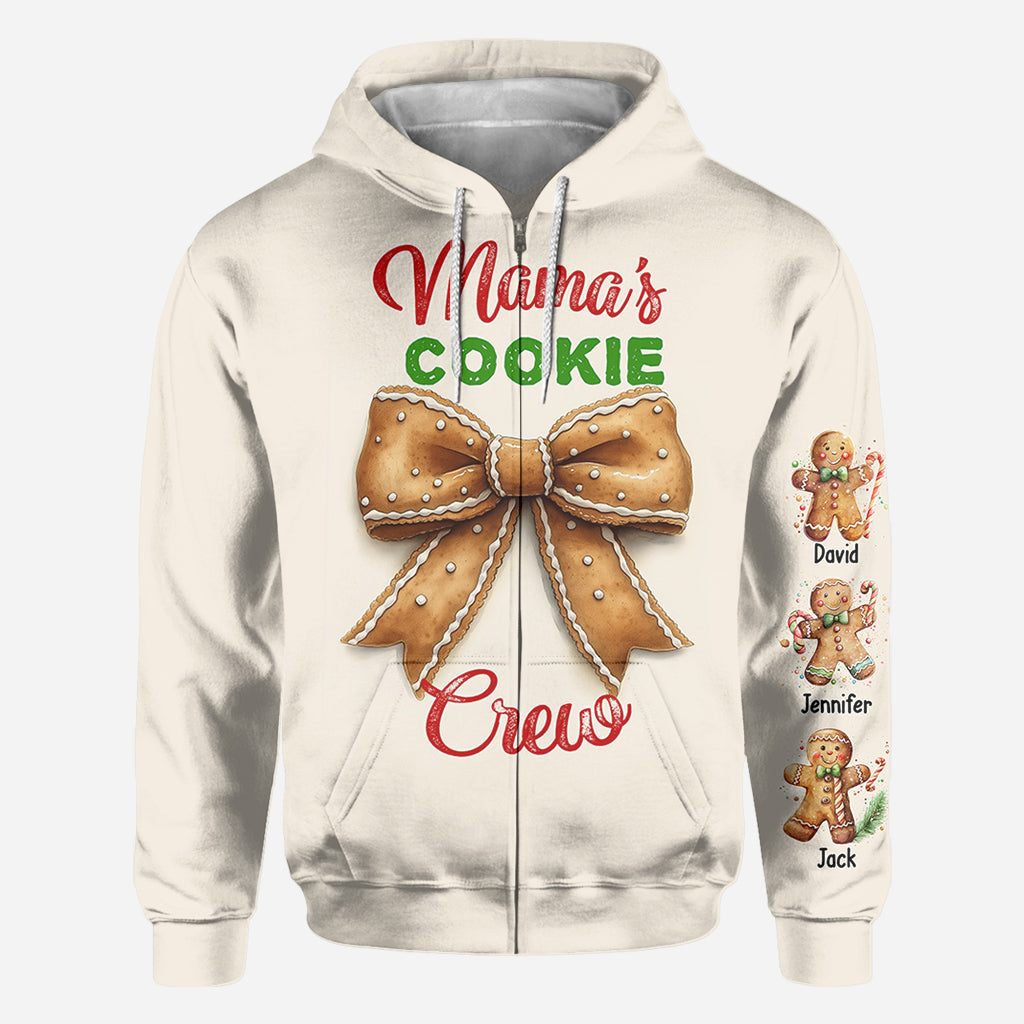 L'équipe de biscuits de grand-mère - T-shirt personnalisé « Maman »