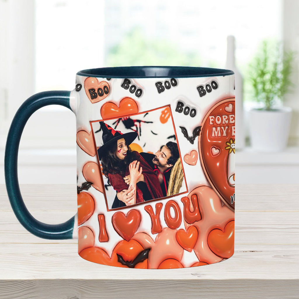 Mug personnalisé pour couple « Pour toujours mon amour »