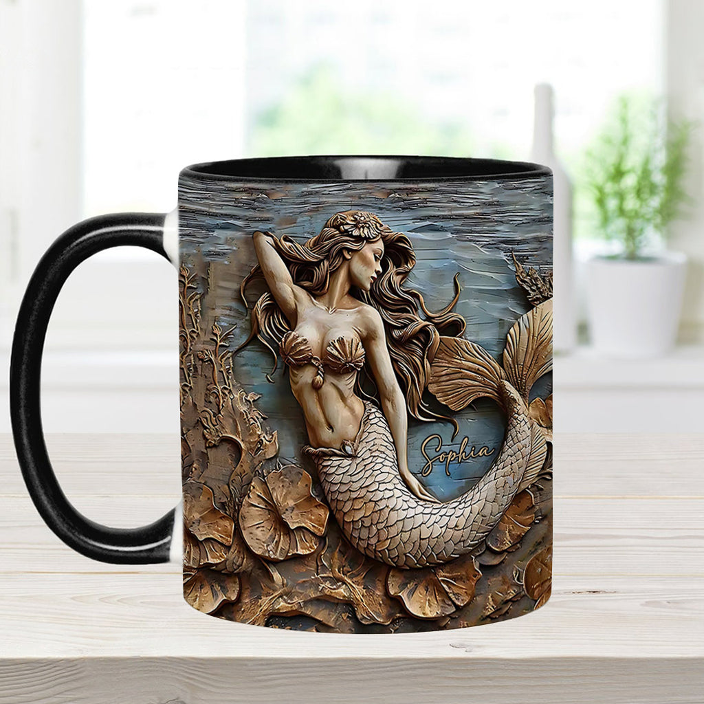 Mug personnalisé à motif sirène - Magnifique sirène