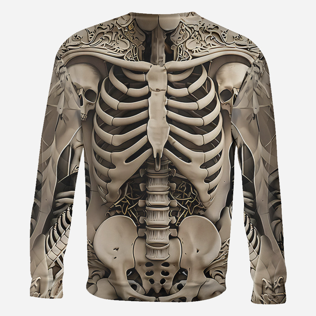 T-shirt personnalisé « Love Skulls » avec motif tête de mort.