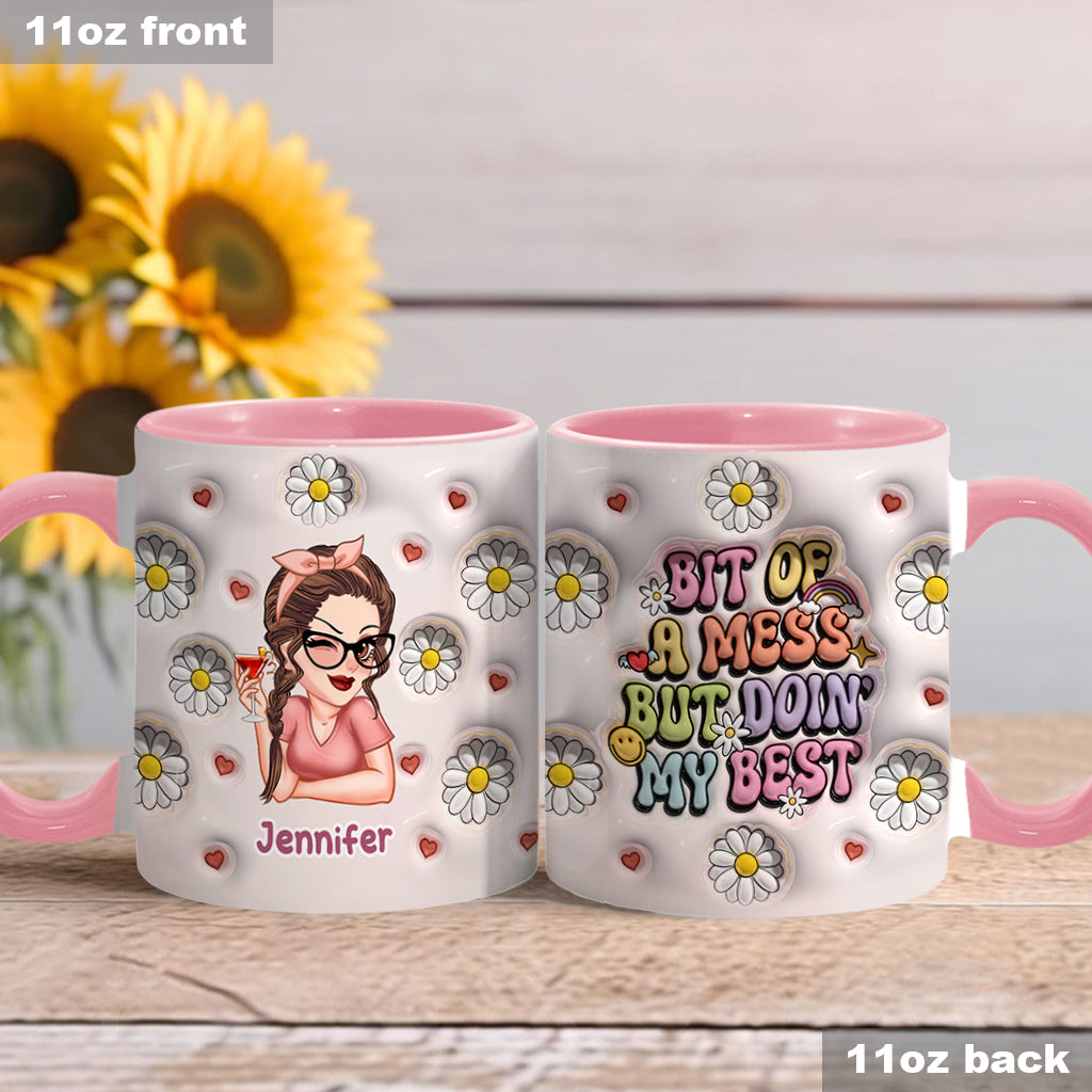 Je fais de mon mieux - Mug personnalisé